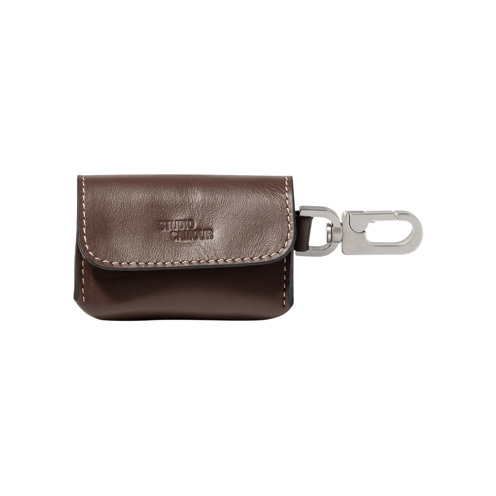 Lune Waste Bag Holder - Smooth Calf Leather
