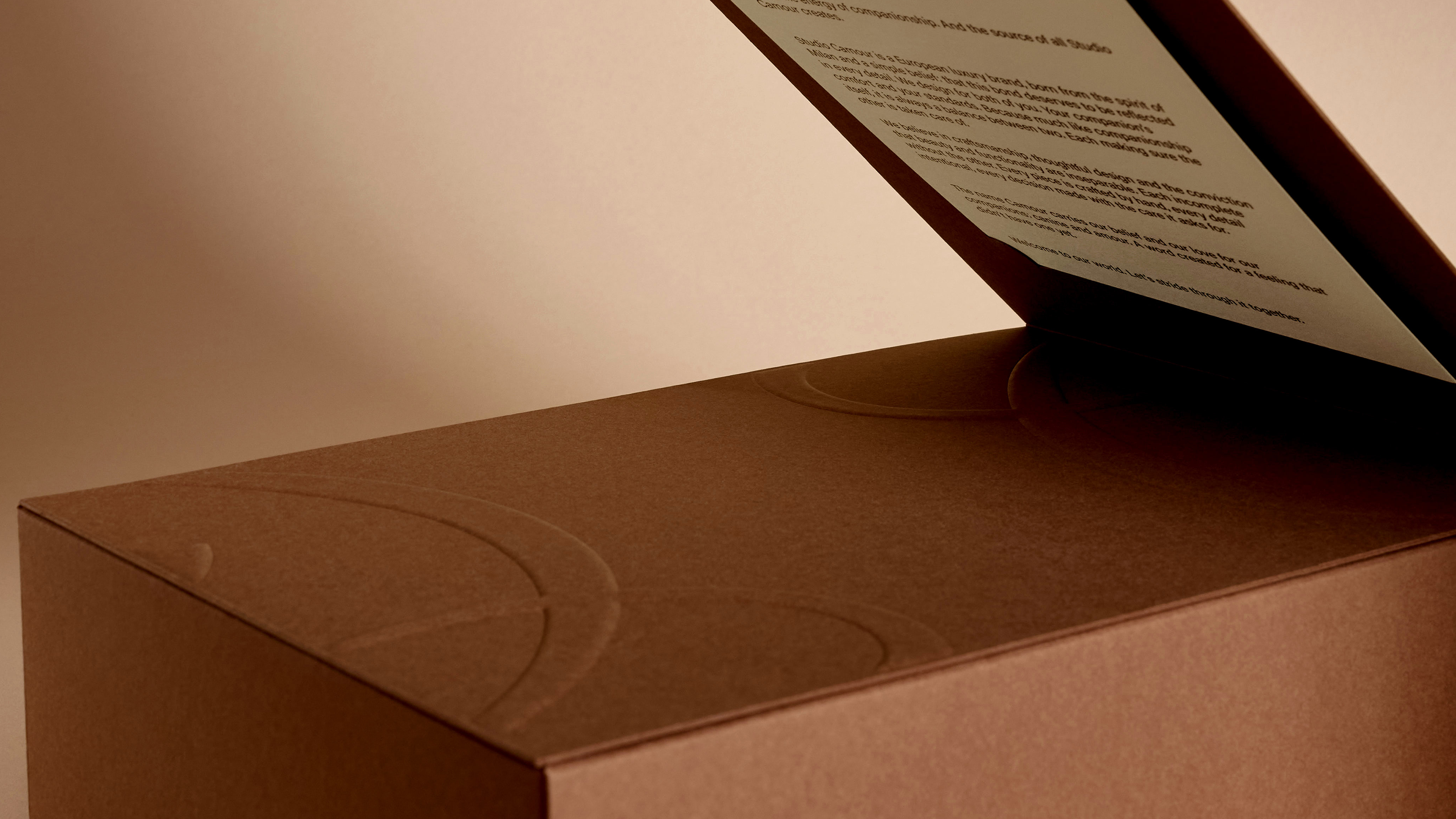 Our Packaging. Crafted to be kept.