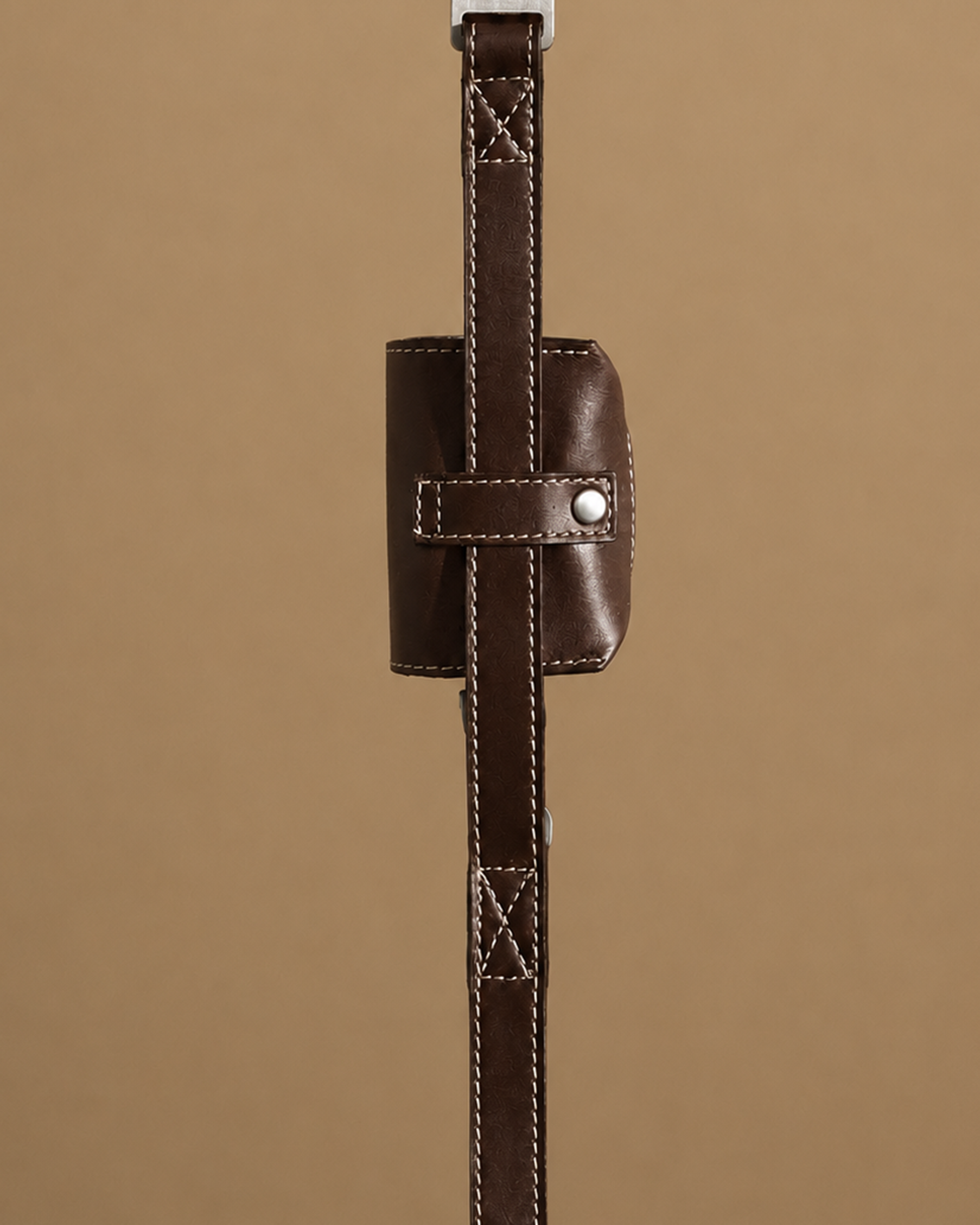 Lune Waste Bag Holder - Smooth Calf Leather