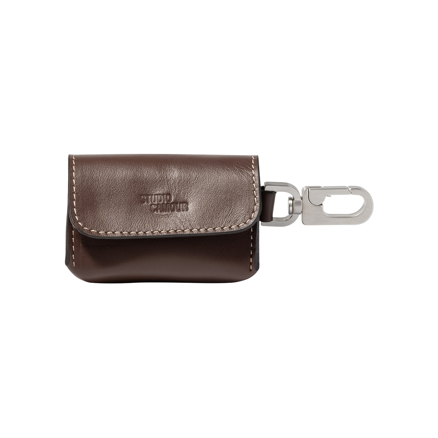 Lune Waste Bag Holder - Smooth Calf Leather